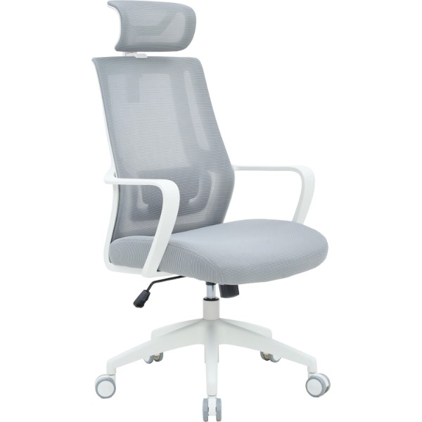 Фото - Крісло офісне OfficePro Harmony (OC310-W-LG-LG) White/Light Gray