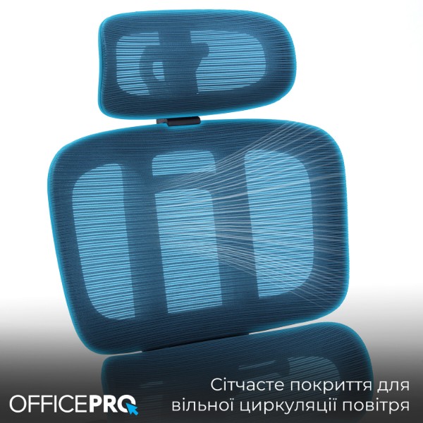 Фото - Крісло офісне OfficePro Skyline (OC580-B-DG-DG) Black/Dark Gray