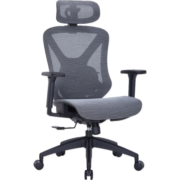 Фото - Крісло офісне OfficePro Atlas (OC630-B-DG-DG) Black/Dark Gray