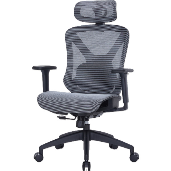 Фото - Крісло офісне OfficePro Atlas (OC630-B-DG-DG) Black/Dark Gray