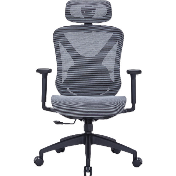Фото - Крісло офісне OfficePro Atlas (OC630-B-DG-DG) Black/Dark Gray