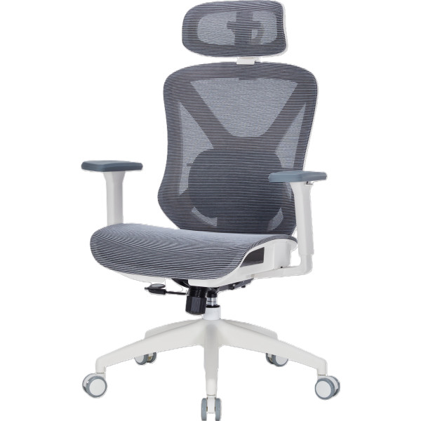 Фото - Крісло офісне OfficePro Atlas (OC630-W-DG-DG) White/Dark Gray