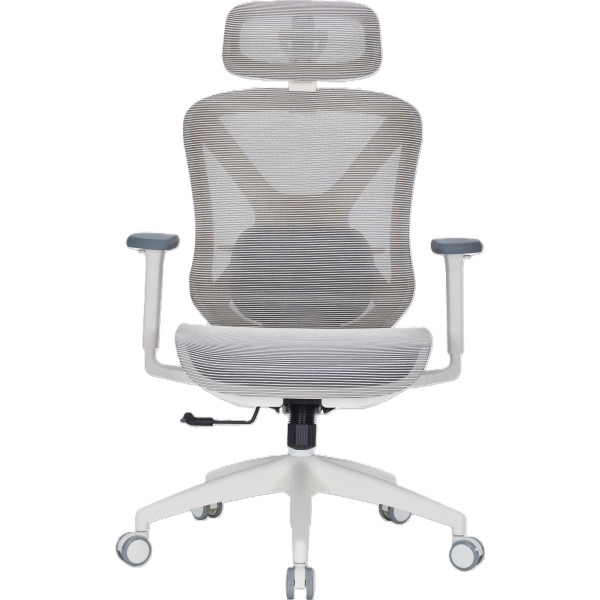 Фото - Крісло офісне OfficePro Atlas (OC630-W-LG-LG) White/Light Gray