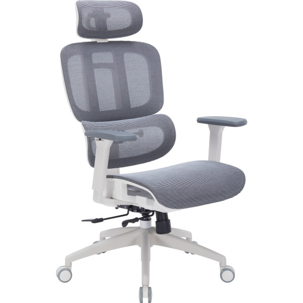 Фото - Кресло офисное OfficePro Skyline (OC680-W-DG-DG) White/Dark Gray