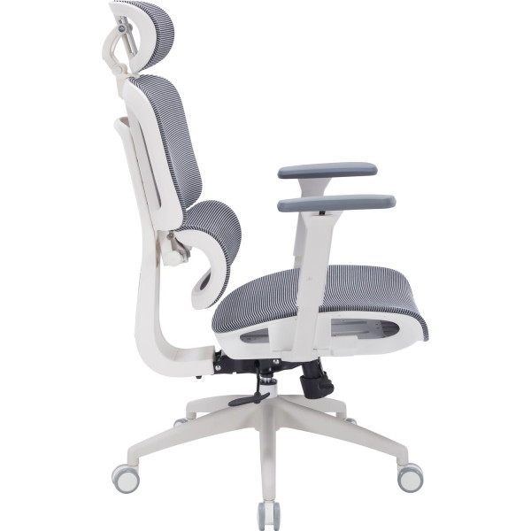 Фото - Кресло офисное OfficePro Skyline (OC680-W-DG-DG) White/Dark Gray