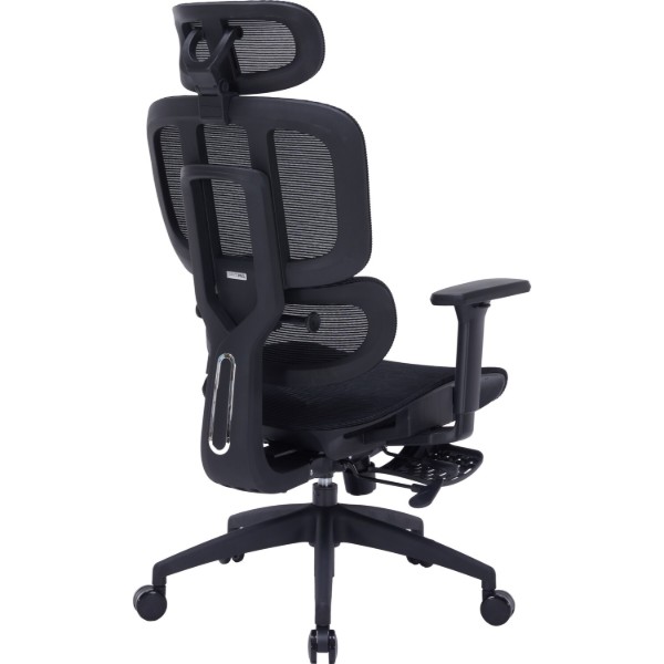 Фото - Кресло офисное OfficePro Skyline Footrest (OC750-B-B-B) Black