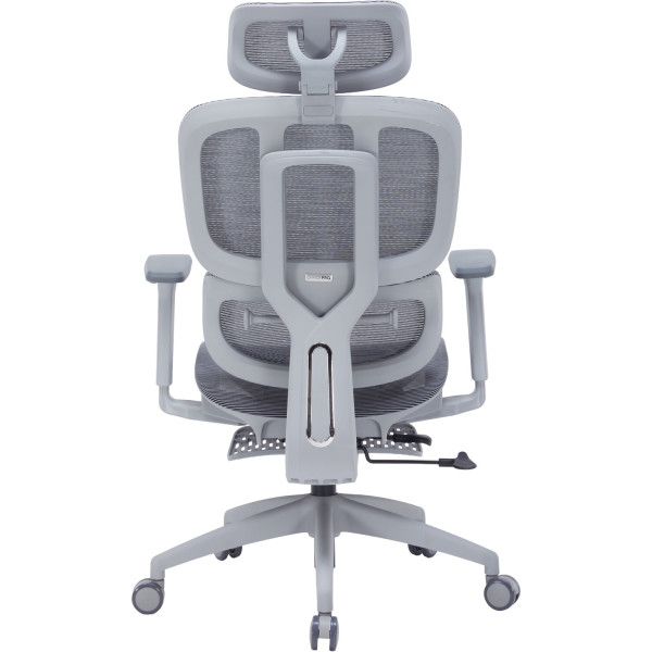 Фото - Крісло офісне OfficePro Skyline Footrest (OC750-G-DG-DG) Gray/Dark Gray