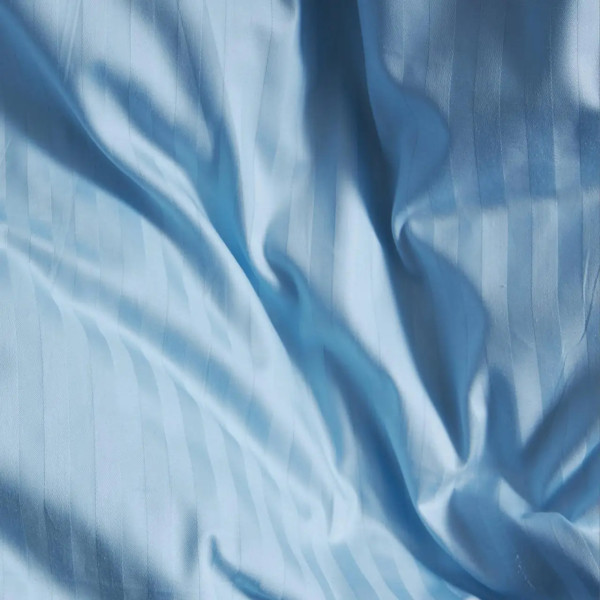 Фото - Комплект постельного белья Moon&Star Satin Stripe Ocean Calm 175х210 (MS-820008654)