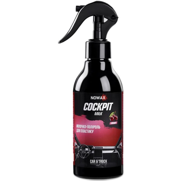 Фото - Очиститель для авто NOWAX COCKPIT MILK CHERRY 280 мл (NX86880)