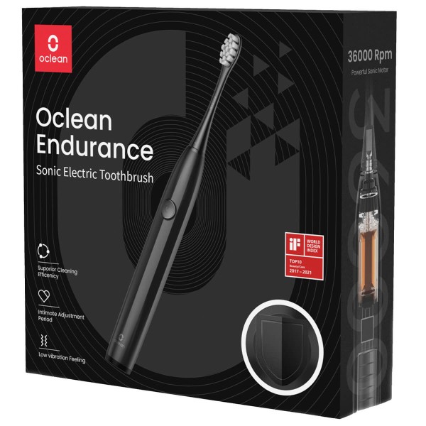 Фото - Зубная щетка электрическая Oclean Endurance Electric Toothbrush Black