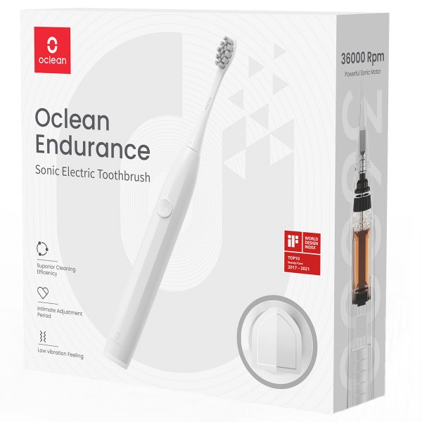 Фото - Зубная щетка электрическая Oclean Endurance Electric Toothbrush White