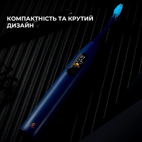 Фото - Зубна щітка електрична Oclean X Pro Blue (6970810551068)