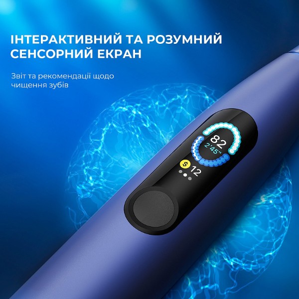 Фото - Зубна щітка електрична Oclean X Pro Blue (6970810551068)
