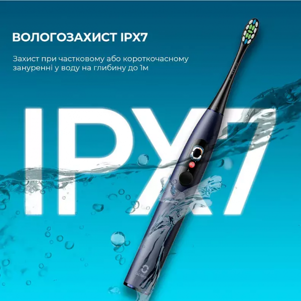 Фото - Зубная щетка электрическая Oclean X Pro Digital Electric Toothbrush Dark Blue (6970810553482)