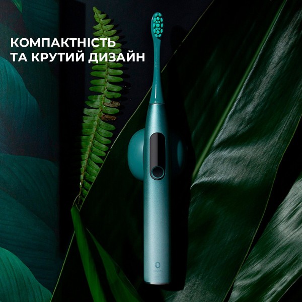 Фото - Зубна щітка електрична Oclean X Pro Green