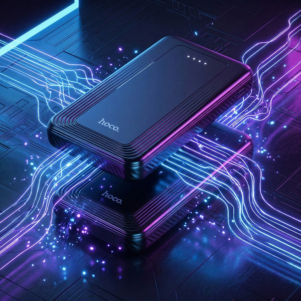 Фото - Батарея мобильная HOCO J165 Honey 10W 10000 mAh Black (715104)