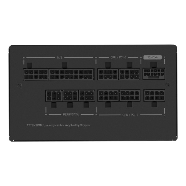 Фото - Блок живлення для ПК OCYPUS ATX 650W IOTA P650S (IOTA-P650S-GFFBK025X-EU)