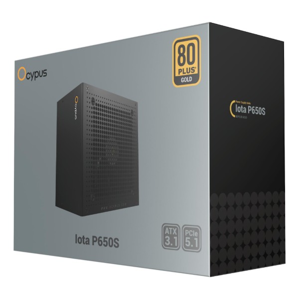 Фото - Блок живлення для ПК OCYPUS ATX 650W IOTA P650S (IOTA-P650S-GFFBK025X-EU)