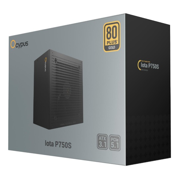 Фото - Блок живлення для ПК OCYPUS ATX 750W IOTA P750S (IOTA-P750S-GFFBK025X-EU)