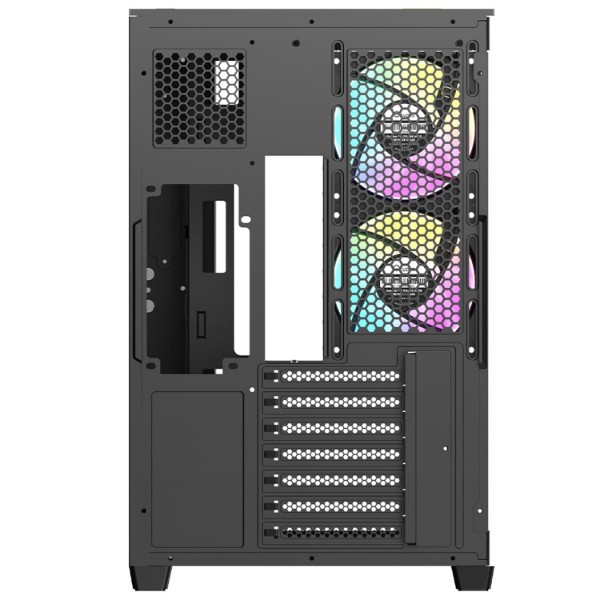 Фото - Корпус OCYPUS ATX W/O PSU DELTA C74 ARGB (DELTA-C74-BKD200XX-GL)