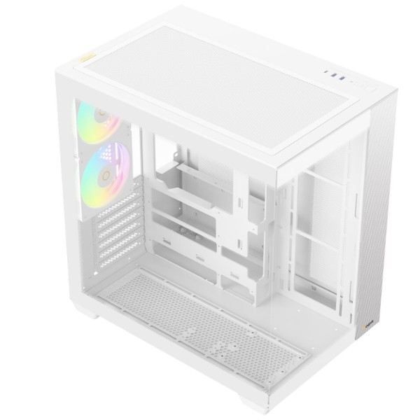 Фото - Корпус OCYPUS ATX W/O PSU DELTA C74 ARGB (DELTA-C74-WHD200XX-GL)