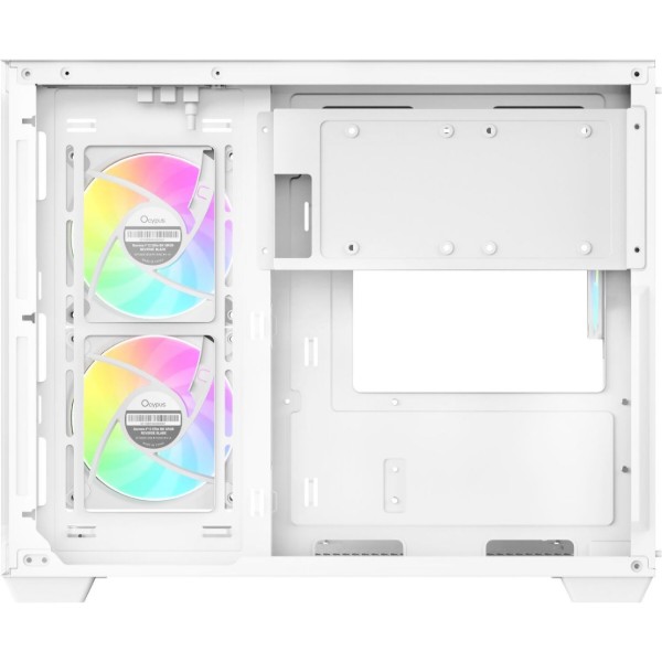Фото - Корпус OCYPUS MATX W/O PSU GAMMA C54 ARGB (GAMMA-C54-WHD300XX-GL)