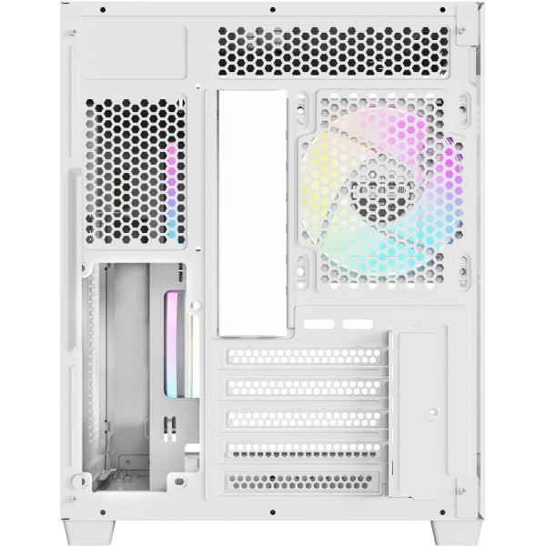 Фото - Корпус OCYPUS MATX W/O PSU GAMMA C54 ARGB (GAMMA-C54-WHD300XX-GL)