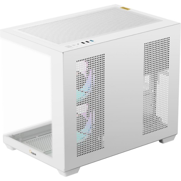 Фото - Корпус OCYPUS MATX W/O PSU GAMMA C54 ARGB (GAMMA-C54-WHD300XX-GL)