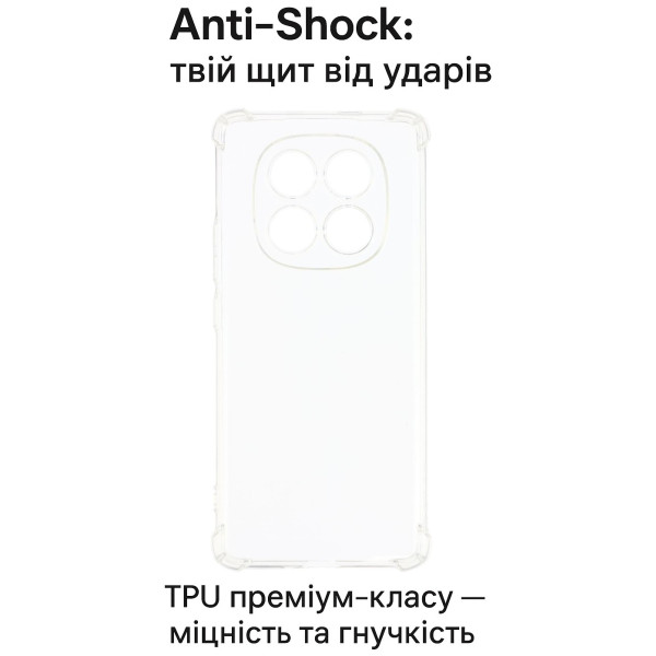 Фото - Чехол для смартфона BeCover Anti-Shock for Poco M8 Clear (715072)