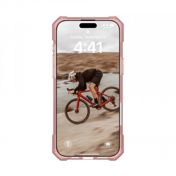 Фото - Чохол для смартфону UAG for iPhone 16 Pro Max, Essential Armor Magsafe, Rose (114449114C4C)
