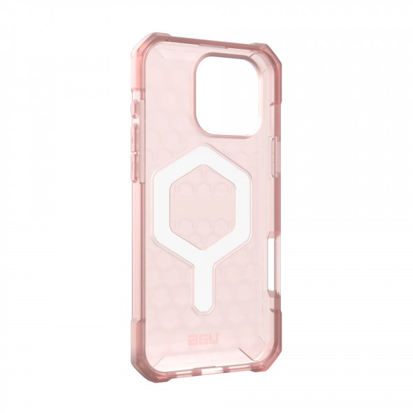 Фото - Чохол для смартфону UAG for iPhone 16 Pro Max, Essential Armor Magsafe, Rose (114449114C4C)