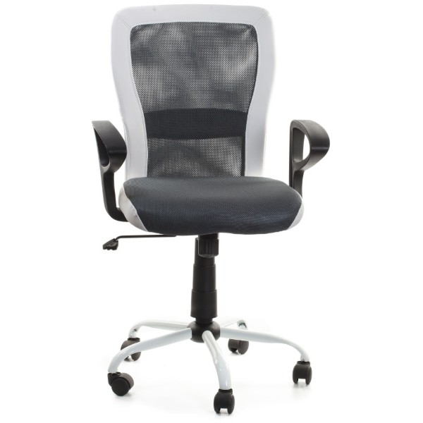 Фото - Крісло офісне Office4you LENO, Black-white (27785)