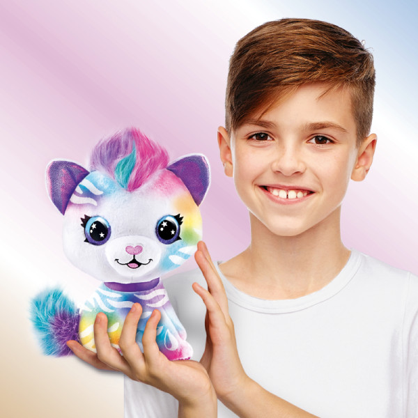 Фото - Набір для декупажу та розпису Canal Toys DIY AIRBRUSH PLUSH - Кошеня (OFG272/1)