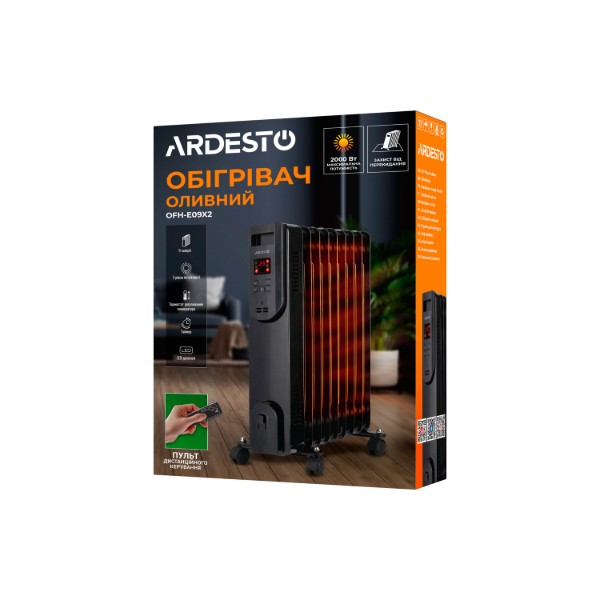 Фото - Обогреватель масляный ARDESTO OFH-E09X2