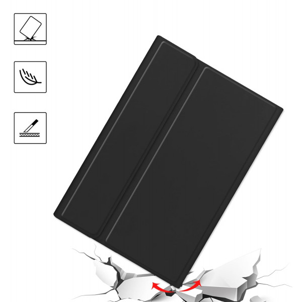 Фото - Чохол-клавіатура для планшета BeCover з бездротовою клавіатурою (TouchPad) for Apple iPad Air 13'' (M2)/iPad Air 13'' (M3) Black (712601)