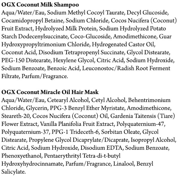 Фото - Подарочный набор для ухода за волосами OGX OGX кокос 1 шт. (3574661864990)