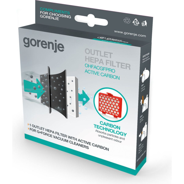 Фото - Фільтр для пилососа Gorenje OHFACGFPRO 686995, VCEA21/22