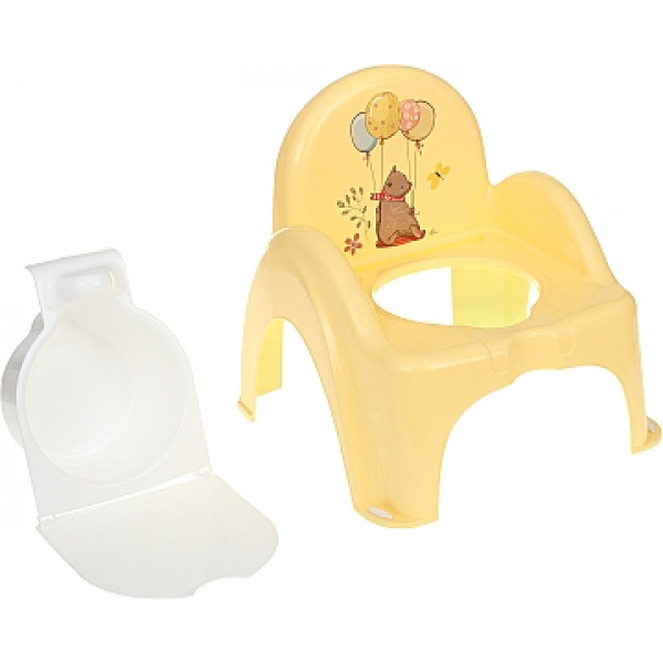 Фото - Горщик дитячий Tega Baby стільчик Лісова казка Світло-Жовтий (FF-007-109)