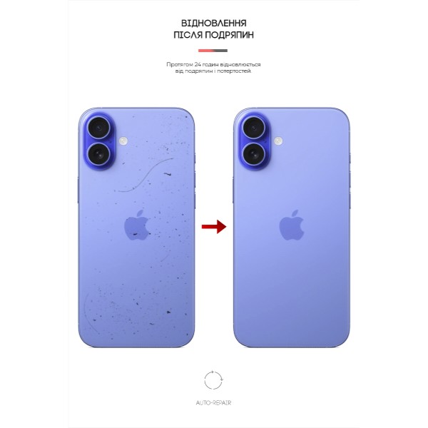 Фото - Защитная пленка для смартфона Armorstandart на заднюю панель for Apple iPhone 16 Carbone (ARM79601)