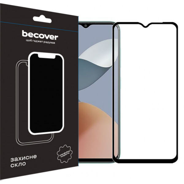 Фото - Захисне скло для смартфону BeCover ZTE Blade A73 Black (710629)