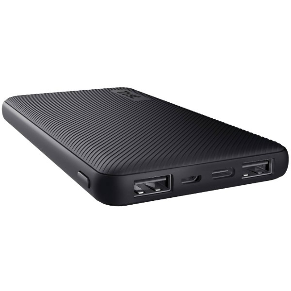Фото - Батарея мобильная Trust Primo Eco Ultra-thin 10000mAh 15W Black (24678)