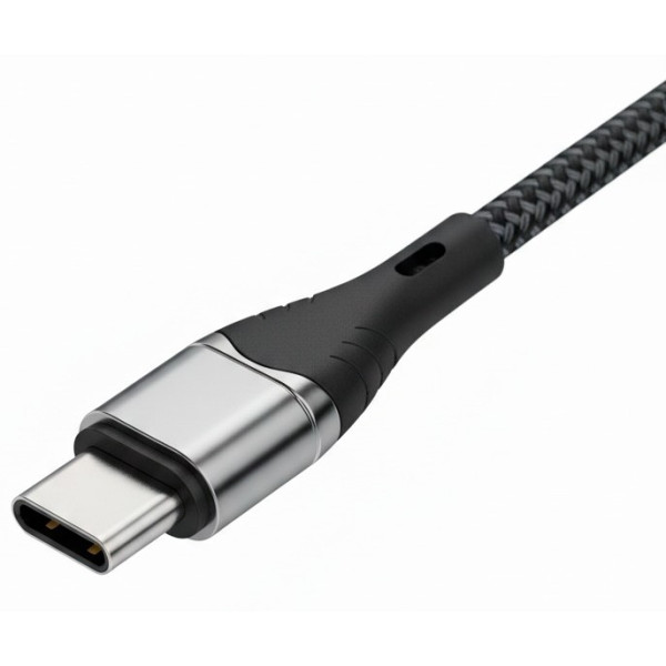 Фото - Кабель синхронізації даних BeCover for Type-C 100W 20V/5A Quick Charge Magnetic Data Cable 1.5m (714555)