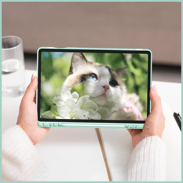 Фото - Чохол для планшета BeCover Soft Edge з кріпленням для стілусу for Samsung Galaxy Tab S10 FE (SM-X520/SM-X526) 10.9" Green (713303)