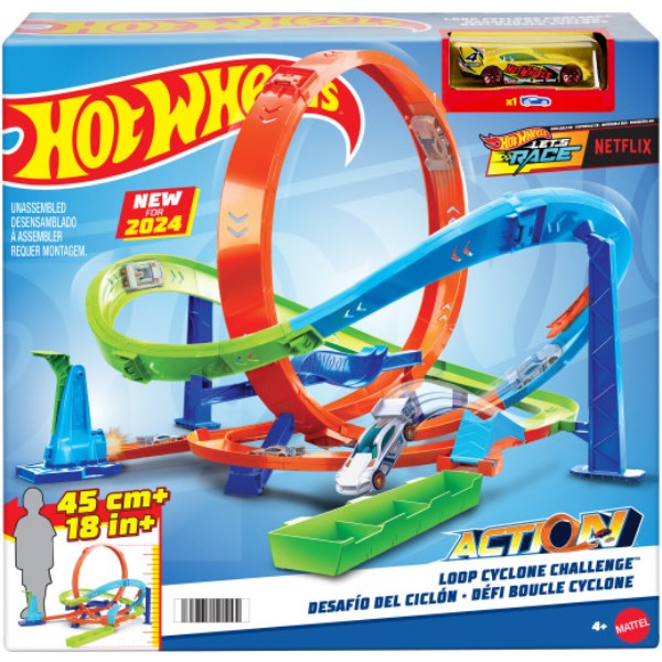 Фото - Ігровий набір Hot Wheels "Випробування гіперпетлі" (HTK16)