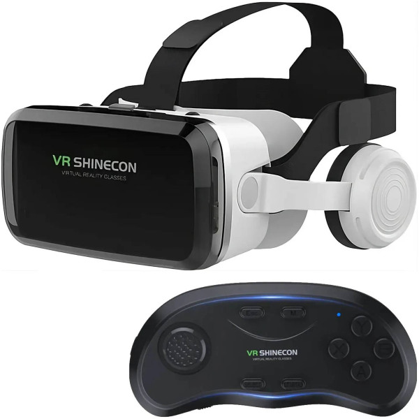 Фото - Окуляри віртуальної реальності Shinecon SC-G04BS-Box + Джойстик Shinecon SC-B01 (SC-G04BS+SC-B01)