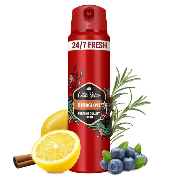 Фото - Дезодорант аэрозольный Old Spice Bearglove 150мл