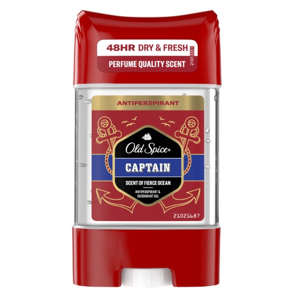 Фото - Дезодорант твердий Old Spice Гелевий Captain 70мл