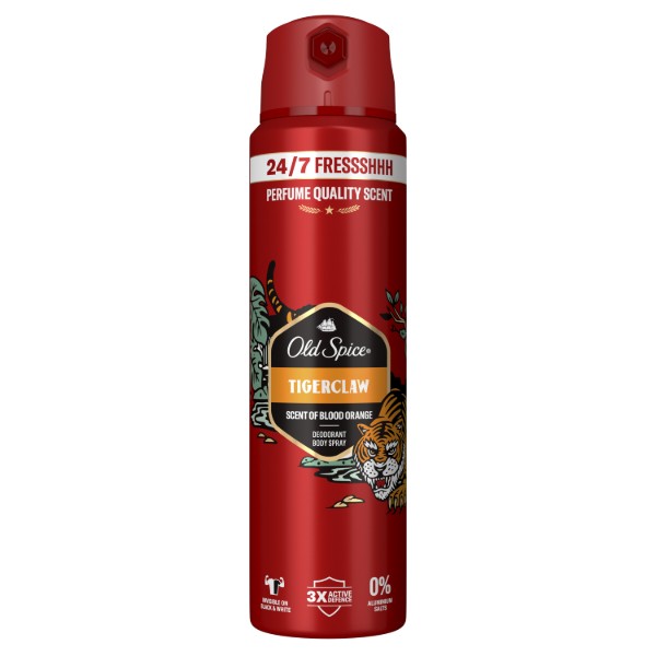 Фото - Дезодорант аерозольний Old Spice Тайгеркло 150мл