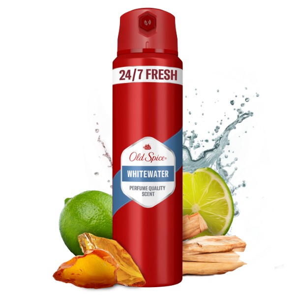 Фото - Дезодорант аэрозольный Old Spice Whitewater 150мл