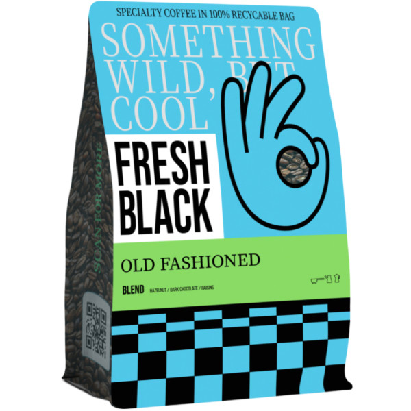 Фото - Кава в зернах Fresh Black Old Fashioned 1кг